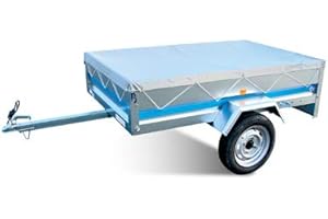 HENRY KENT TRAILERS 4 x 3 Trailer Cover Only, 4' x 3', 122 x 91cm, Heavy Duty PVC, Canvas Waterproof