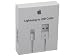 Produktbild Original Apple Lightning 8 Pin auf USB-Datenkabel/Ladekabel für iPhone 5 / 5S / 5C / 6 / 6S, iPad Mini Air oder iPod Original Verpackt, inkl. CarolinaSale Schutzfolie für Das iPhone 5 5S