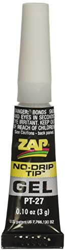 Pacer Technology (Zap) Zap Gel Tube Adhesives, 3g