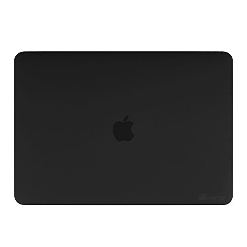 Fintie MacBook Pro 15 Hülle 2016 – Ultra Slim Hochwertige Matt Gummierte Hartschale Tasche Schutzhülle Snap Case für NEUESTE 15-zoll MacBook Pro 15″ (2016 Freisetzung) A1707 mit Touch Bar and Touch ID, Schwarz - 9