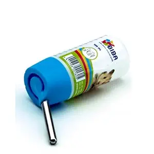 Savic Biba Drink Bottle for Hamsters & Guniea Pigs, Leakproof Cage Attachment Water Bottle, Suitable for Small Like Hamster, Rabbit, Guinea Pigs 150 ml