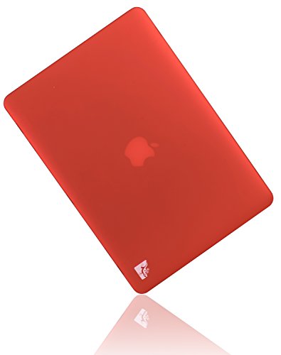 Gecko Macbook Air 13″ Clip On Case – Rot – trendige Farben / perfekter Schutz in der Farbe rot / red geeignet für MacBook Air 13,3″ (Typ A1369/ Typ A1466 2013/2014) - 2