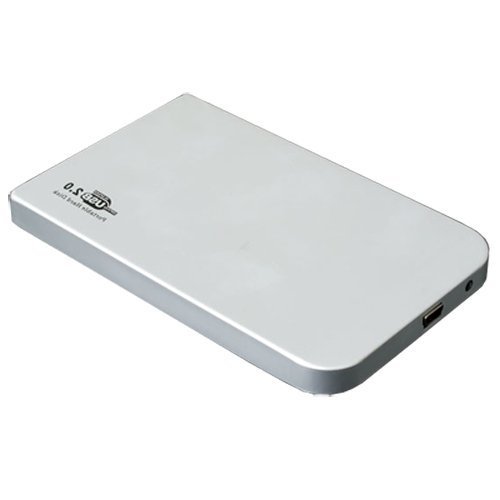 SODIAL (R) USB 2.0 External Festplattengehaeuse Aluminium IDE 2.5″ - 4