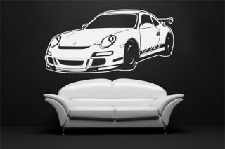 Preisvergleich Produktbild Wandtattoo Auto Porsche 911 GT3 RS