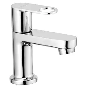 Oleanna Prime-pc Prime Brass Quarter Turn Fittings Pillar Cock (Silver, Chrome Finish)