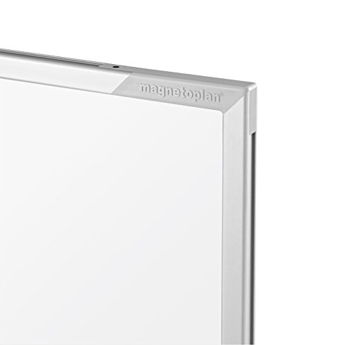 magnetoplan Whiteboard CC 200 x 100 cm, in weiteren Größen auswählbar, mit emaillierter Oberfläche, Metallrückwand, inklusive Befestigungsmaterial - 5