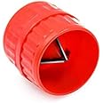 ISC Manual Pipe Reamer Inner Outer PVC Copper Tube Deburring Plumbing Reamer Tool (Inner and Outer), 3/16"~ 1-1/2"