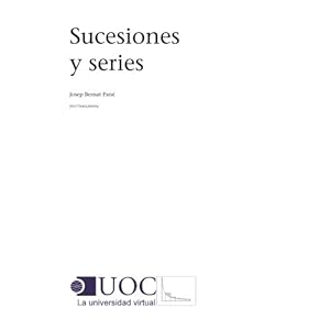 Sucesiones y series