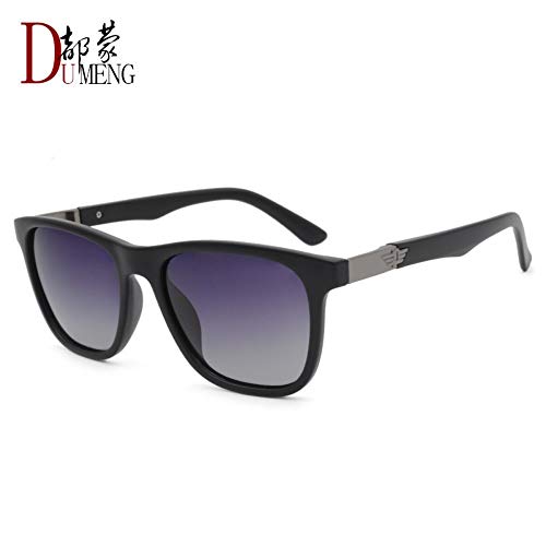 Preisvergleich Produktbild Sonnenbrille Für Männer High-End Fashion Ultralight Tr90 Polarized Driving Sunglasses Designer Outdoor Reisen Sport Leichte Und Bequeme Sommer Uv400 Sand Black Frame Progressive Grau