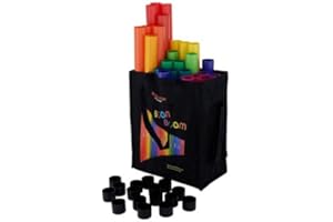 FUZEAU 78034 - Lote de 28 tubos boomwhackers con bolsa