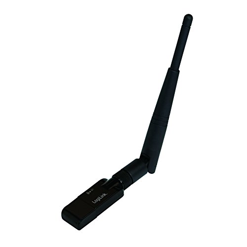 LogiLink WL0150A Wireless LAN 300 Mbit/s USB 2.0 Micro Adapter schwarz