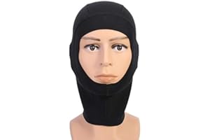 SUNGOOYUE Capucha de Traje de Buceo de 1 Mm / 3 Mm, Capucha de Neopreno para Buzos de Surf, Capucha de Traje de Buceo