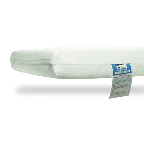 Baby Travel Cot Mattress 118 x 56 x 10 CM QUILTED Breathable Antiallergenic - UK Made - ATM-Baby Brand