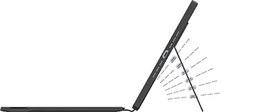 Logitech Blok Schutzhülle (geeignet für Apple iPad Air 2, integrierter QWERTZ Tastatur) schwarz/schwarz - 4