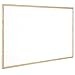 Q Connect 400x300mm Wooden Frame Whiteboard