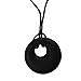 Generic 1Pc Baby Silicone Teether BPA-Free Polygon Jewelry Charm Necklace Teething Chain - black RS.210.00
