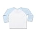 Larkwood New Long Sleeved Contrast Sleeves Single Jersey Baseball T-shirt 12-18 Mos