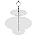 Produktbild Gosear 3-Tier-Acryl Hochzeit Party Tee Servieren Teller Cupcake Dessert Kuchen Push Pop Display Ständer Halter