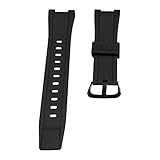 AUTOECHO CASIO Uhrenarmband für G-Stahl G-Shock GST-210 GST-S100 GST-S110 GST-W110 CASIO Silikonarmband Armband Schwarz Schnalle Uhrenarmbänder für Damen Herren