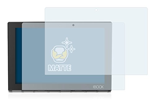 2x BROTECT Matte Displayschutzfolie für Lenovo Yoga Book Schutzfolie Matt, Antireflex Folie - 2