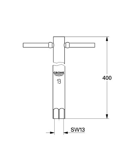 Grohe Montageschlüssel 19017000 - 2