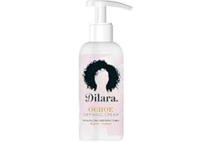 ‎DILARA Curl Defining Cream Naturlocken für lange und kurze Haare ohne Hitze I Curly Smooth Creme für Natürliche Beach Waves I Natural Locken Booster Gel für mehr Volumen und definiertes, lockiges Haar