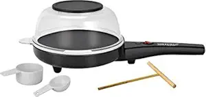 Sheffield Classic Electric Non Stick Multi Pan SH-1000 25 g Popcorn Maker (Black)