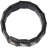 Buddhist Mala Elephant Prayer Bracelet Healing Charm Handmala for Meditation