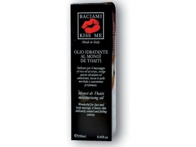 Olio idratante al Monoi de Tahiti 250ml KISS ME