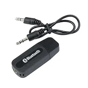 Techgadget Wireless USB Bluetooth Music Receiver Adapter for Home Theatre Car Speakers MP3 (N-1215)