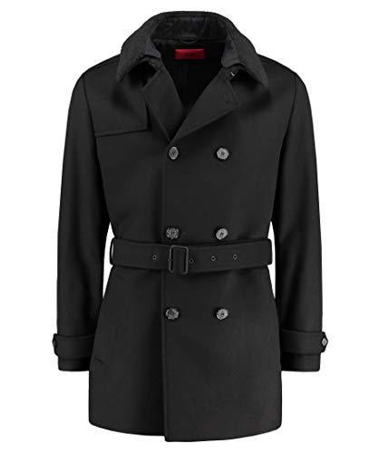 Preisvergleich Produktbild BOSS Hugo Herren Kurzmantel Maluks1842 schwarz (15) 102