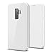 Produktbild SmartLegend SMART Legend Hülle Kompatibel mit Samsung Galaxy S9 Handyhülle Schutzhülle Hardcase PC&TPU Wallet Klapphülle Ultra Slim Dünn mit Kartenfach Klappbar Magnetisch - Weiß