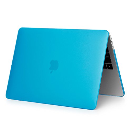 Dokpav® MacBook Pro 13″(2016) Hülle, Glatt Weich Berühren Matt Hart Case Cover für Apple MacBook Pro 13 Inch A1706, A1708 2016 Release – Wasserblau - 2