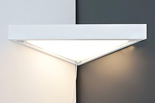 wall sconces Bedroom corner shelf wall lamp / with switch Nordic bedside LED light / simple modern wall hanging wall lamp sconces ( Color : White )