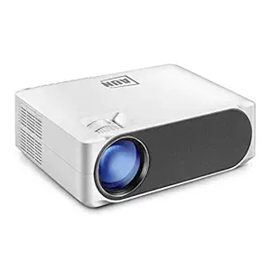 AUN AKEY6S Full Android Version 6800 Lumen, 300inch Display, 3D Ready 4k Full HD Projector 1920x1080P 1GB RAM/8GBROM WI-FI Bluetooth Miracast Home Theatre Projector (2021)