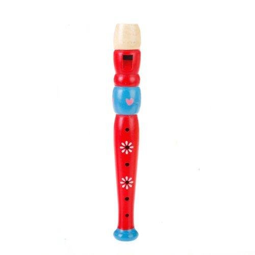 Hölzerne Kinderflöte, Kinder Flöte, Blockflöte Kinder Musik Spielzeug - 8
