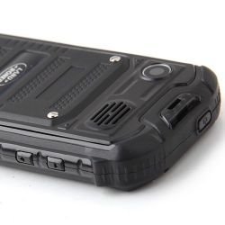 YINGJIE Mini Z18 sbloccato Smartphone Android 4.0.4 Dual SIM Dual Core antiurto telefono 2.45 pollici mobile antipolvere impermeabile (nero)