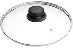 B&F LUXURIES Replacement Lid for Pans and pots, Saucepan, Casserole, Frying pan Lid, Glass Cover, (30cm)