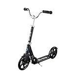  Micro Cruiser - Scooter Urbano, +6 años, Carga máx: 100kg, Ruedas 200m Poliuretano, Peso 4,5kg (Negro)