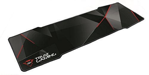Trust GXT 209 - Alfombrilla XXL para rat  n y Teclado Gaming  Negro