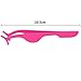 Face Like False Eyelashes Applicator Tool Extension Remover Clip Tweezer Nipper Pink