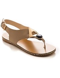 Antonio Raggini Infradito con Accessorio Ottone