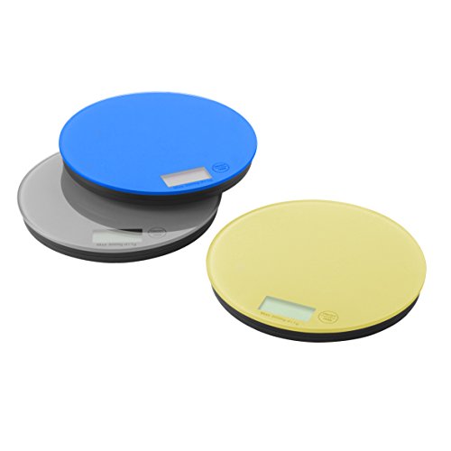 axentia 291614 Digitale Küchenwaage, 5 kg Tragkraft in grün, violett oder weiß erhältlich