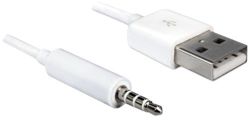 DeLOCK 20-83182 Cable USB-A Macho > Stereo Jack 3.5 mm Macho 4 Pin iPod Shuffle, 1 m