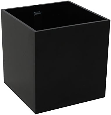 KalaMitica 9 cm Diameter Cube Magnetic Pot - Black