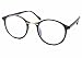 Stacle Metal Nose Bridge Retro Round Unisex Spectacle Frame (ST3437|51|Transparent Lens) RS.399.00