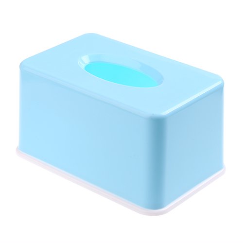 Preisvergleich Produktbild KHSKX-Der Einfache Plastik, Papier - Box, Wohnzimmer Tee Tabelle Schreibmaschinenpapier Box "Papier - Box, Papier - Fall,Blau