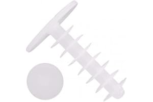 OFIXDO: Tappi per ponteggio in nylon e gomma, 14 x 28 x 40 mm, lamelle rotonde, 20 pezzi