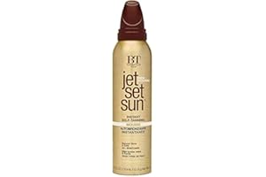 Jet Set Sun Mousse Bronzante, Autobronzant en Mousse, Self Tanning Mousse, Instantannée 150 ml