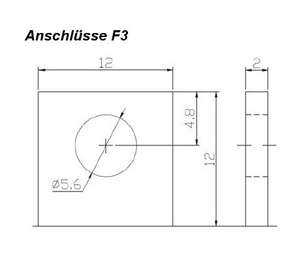 Effekta AGM Akku Batterie Typ BT 12-20 12V 20Ah Flachpol M5 - 2